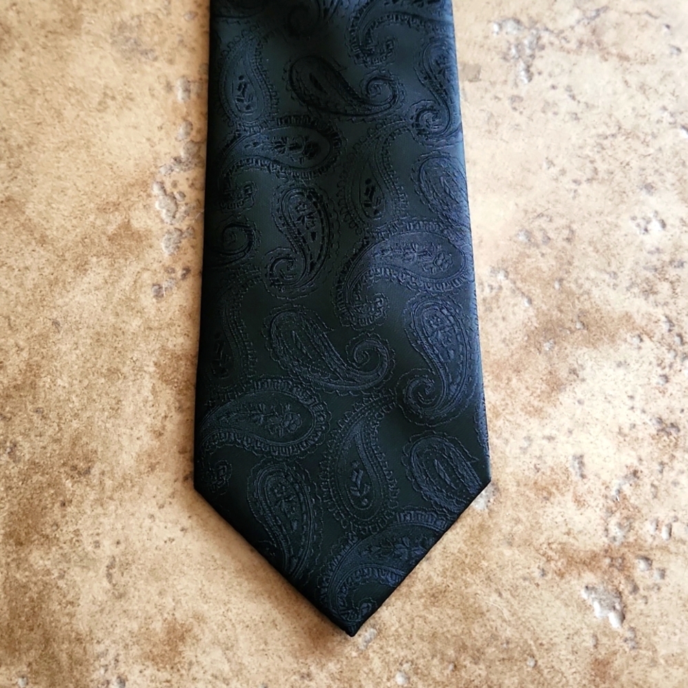 Stafford black necktie